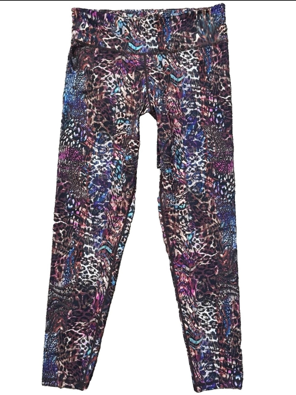 Robert Graham Classic Fit Leggings Womens Medium Animal Print High Waist Stretch